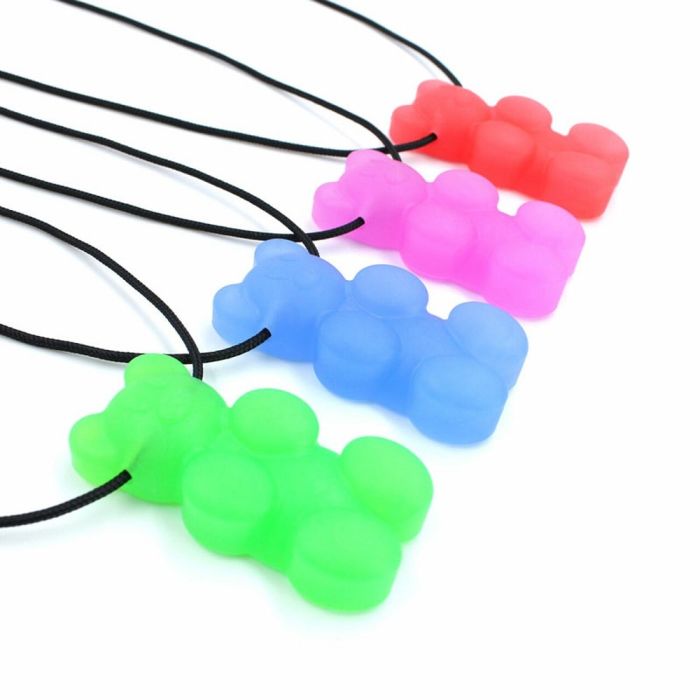 ARK's Gummy Bear Chew Necklace, Fidget Stim ADHD Autism