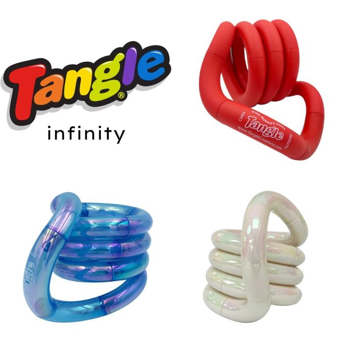 Tangle® Infinity Series, Large Fidget Toy for Stress Anxiety Stim