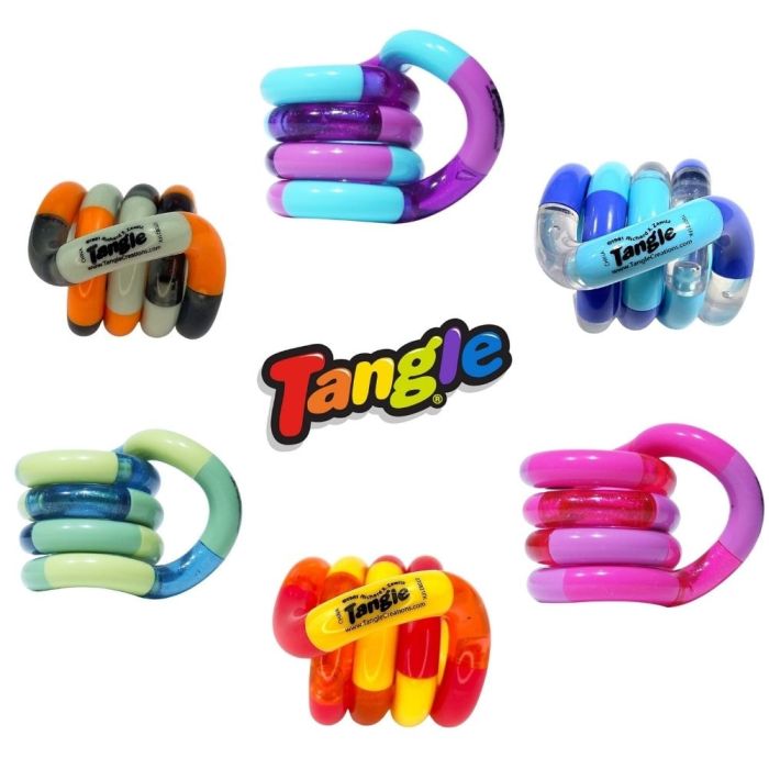 Genuine Tangle Jr Artist Collection Fidget Stress Autism SEN ADHD Sensory Toy 