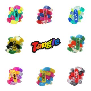 Tangle Metallic Wild Glitter Togglez Fiddle Fidget ADHD Autism Sensory Toy 