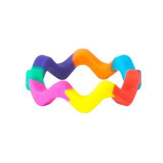 Chewigem Wave Bangle Rainbow