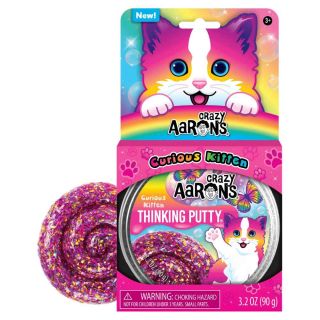 Crazy Aaron's Thinking Putty Curious Kitten