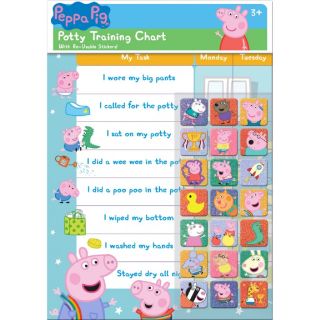 Peppa Pig Potty and Toilet Training Chart