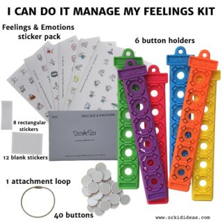 TomTags Kit I CAN Manage My Feelings PC-ICAN-05