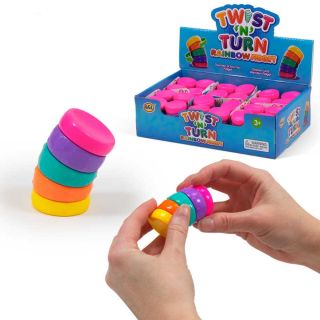 Twist and Turn Rainbow Fidget SV21894 Tobar HGL