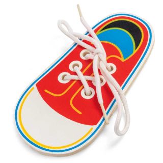 Wooden Lacing Shoe 21914FSC Tobar