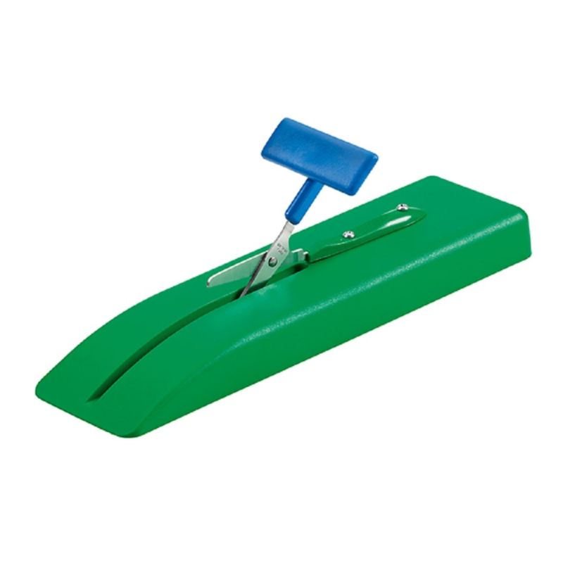 Mounted Table-Top Scissors Child Rounded End Blades One Handed Use